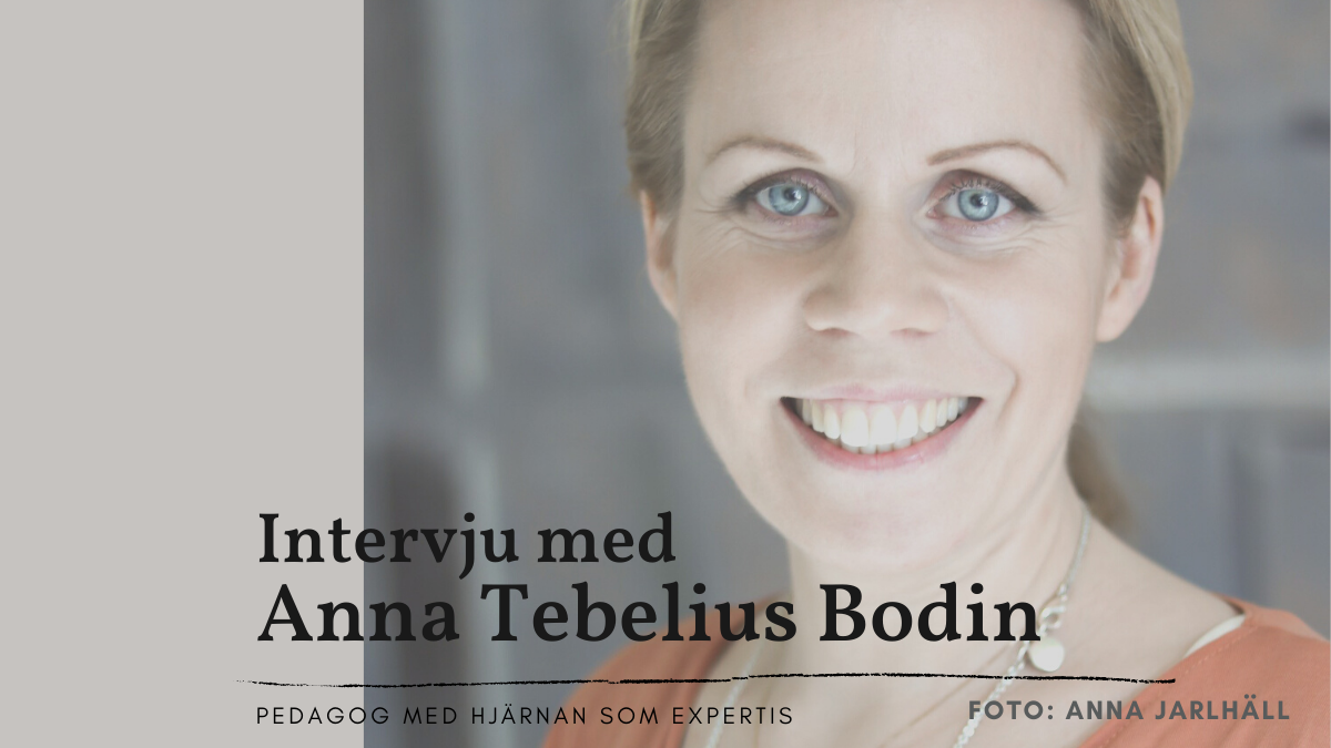 Anna Tebelius Bodin – Med hjärnan som expertis