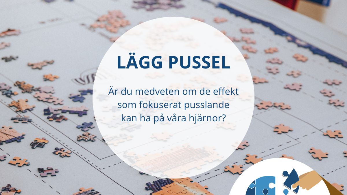 Lägg ett pussel om dagen och må bättre